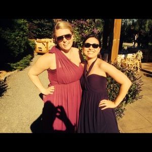 Cranberry Bridesmaid Dress